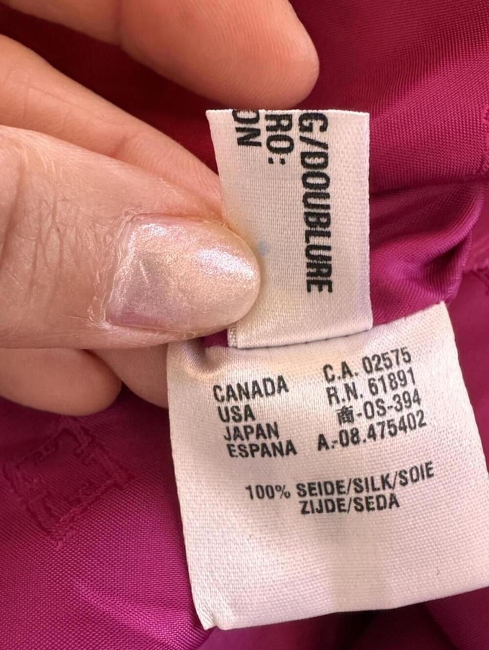 Vintage Escada Margaretha Ley Silk Tank Top EU 36 Pink Starburst Print - Picture 10 of 14